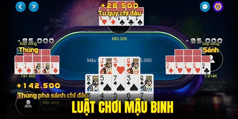 Luật đánh Mậu Binh chi tiết hội viên cần nắm rõ